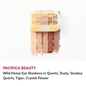 PACIFICA BEAUTY
Wild Hemp Eye Shadows